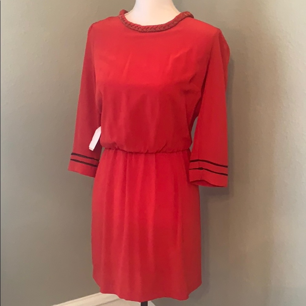 Red dress
